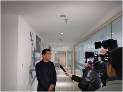 公司總經理接受寧波電視臺采訪報道